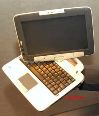 Illustration for article titled Next-Gen Classmate Tablet Surfaces at Intel Developer Forum